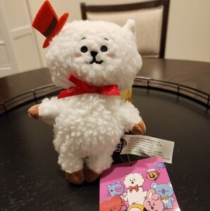 Line Friends BT21 RJ Plush with Orange Hat - Round 1 Official